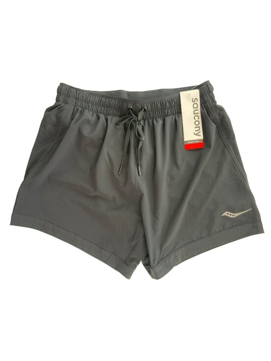 Saucony Pants - Saucony Outpace 5" Running Shorts Black Lightweight Breathable Women's Sz S NWT